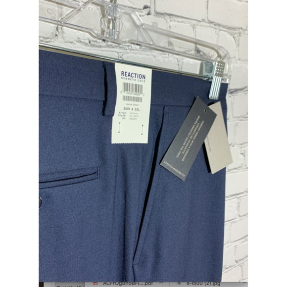 Kenneth Cole Reaction Stretch Modern  Pant - Picture 4 of 5